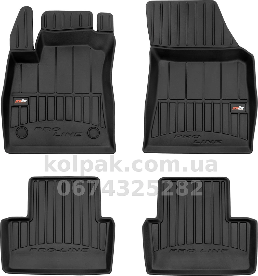 Floor mats for Renault Megane 2016-, Proline 3D, Frogum, FG 3D425569 Floor mats for Renault Megane 2016-, Proline 3D, Frogum, FG 3D425569 β photo 1