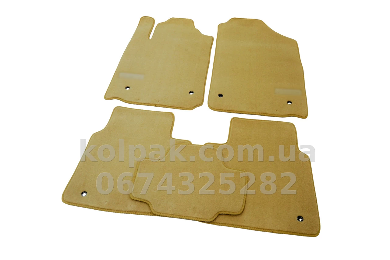 Carpet floor mats for Lexus ES 2006-2012, Premium, beige, AVTM BGLX1287 Carpet floor mats for Lexus ES 2006-2012, Premium, beige, AVTM BGLX1287 β photo 1