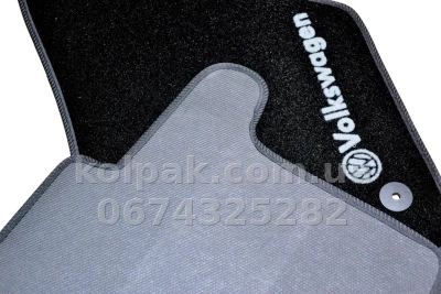 Ворсові килимки в салон Volkswagen Touran 2010-, 5 місць, чорні, 5 шт., AVTM BLCCR1686 Ворсові килимки в салон Volkswagen Touran 2010-, 5 місць, чорні, 5 шт., AVTM BLCCR1686 — фото 7