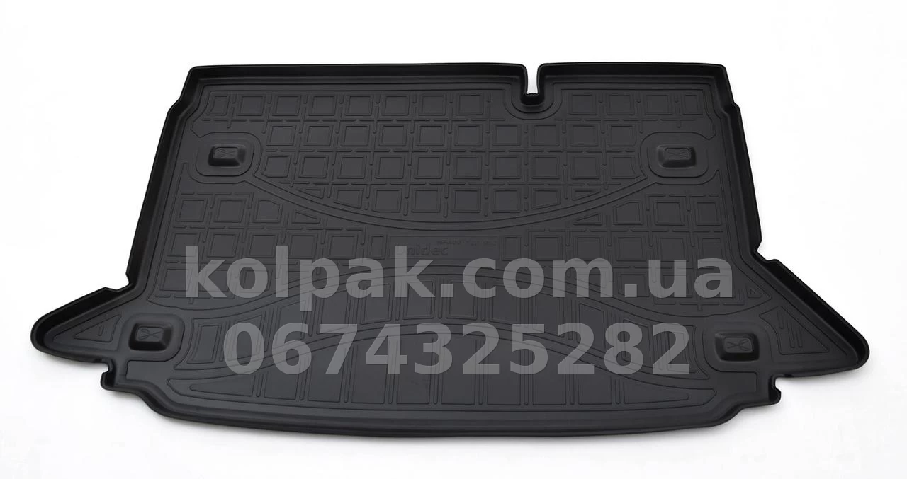 Polyurethane boot mat for Ford EcoSport 2018-, Norplast NPA00-T22-062 Polyurethane boot mat for Ford EcoSport 2018-, Norplast NPA00-T22-062 β photo 1
