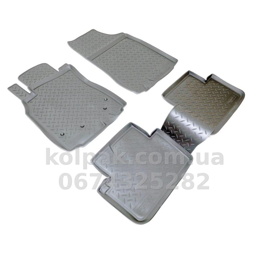Polyurethane floor mats for Renault Fluence 2010-, Norplast, NPL-Po-69-08 Polyurethane floor mats for Renault Fluence 2010-, Norplast, NPL-Po-69-08 β photo 1