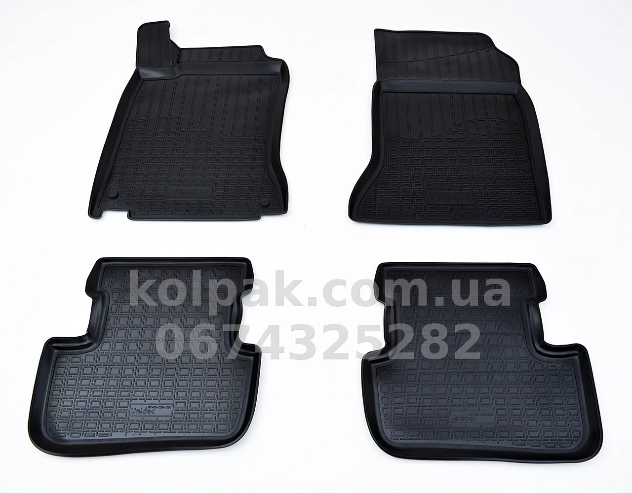 Polyurethane floor mats for Mercedes-Benz A-Class W176 2012-/CLA-Class C117 2013-/GLA-Class X156 2014-, Norplast, NPA10-C56-050 Polyurethane floor mats for Mercedes-Benz A-Class W176 2012-/CLA-Class C117 2013-/GLA-Class X156 2014-, Norplast, NPA10-C56-050 β photo 1