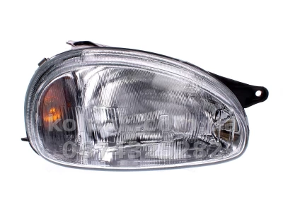 Front right headlight Opel Combo/Corsa B 1994-2000, H4, manual adjustment, Depo, 442-1102R-LD-E — photo 2