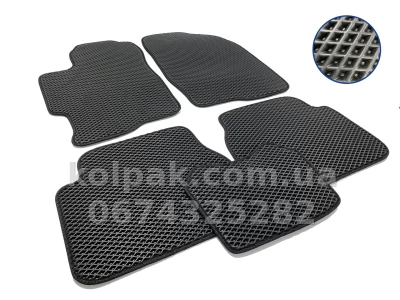 Килимки в салон Mazda 6 2002-2008, EVA, чорні, 5 шт., AVTM BLCEV1314 Килимки в салон Mazda 6 2002-2008, EVA, чорні, 5 шт., AVTM BLCEV1314
