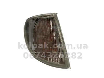 Передній правий покажчик повороту Renault Megane 1995-1999, із лампами P21W скло рифлене Depo 551-1513R-AE
