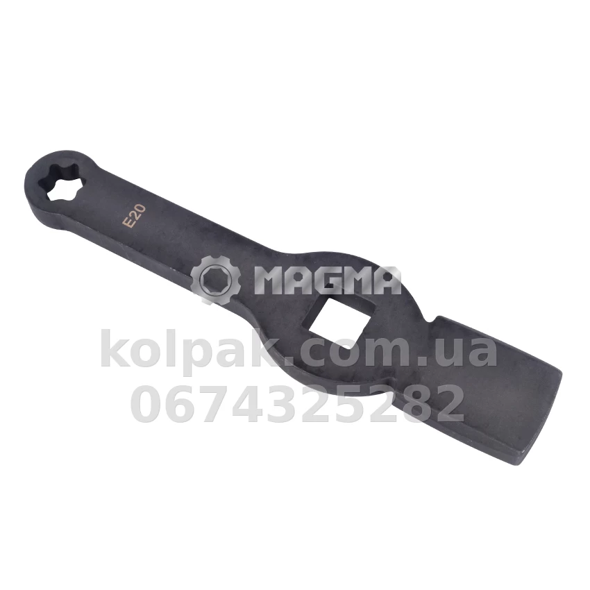 Impact Ring spanner E20 for truck brake calipers vehicle MG50755 MAGMA Impact Ring spanner E20 for truck brake calipers vehicle MG50755 MAGMA β photo 1