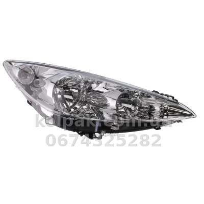 Передня ліва фара Peugeot 308 2007-2013, H7/H1, електричне регулювання, із моторчиком, Depo, 550-1144LMLD-EM Передня ліва фара Peugeot 308 2007-2013, H7/H1, електричне регулювання, із моторчиком, Depo, 550-1144LMLD-EM