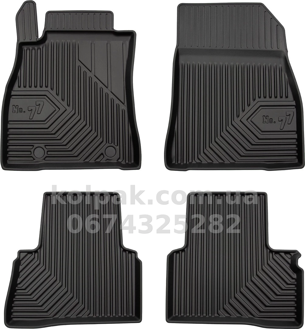 Floor mats for Nissan Juke 2010-2019, Frogum, FG 77409002 Floor mats for Nissan Juke 2010-2019, Frogum, FG 77409002 β photo 1