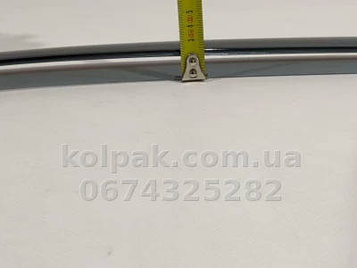 Дефлектори вікон Toyota Camry 50/55 2012–2017 Ievropa HAVOC — з хромованою смугою — фото 7