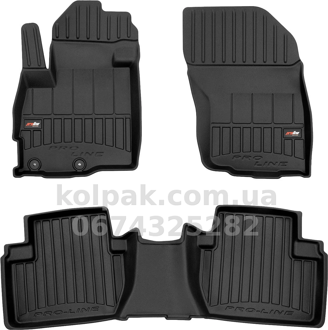 Floor mats for Mitsubishi Outlander 2006-2013, Proline 3D, Frogum, FG 3D427075 Floor mats for Mitsubishi Outlander 2006-2013, Proline 3D, Frogum, FG 3D427075 β photo 1