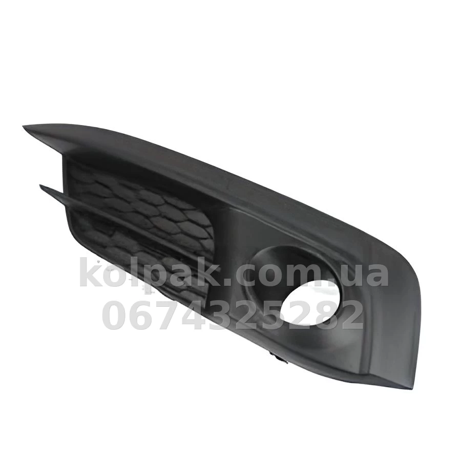 Kratka zderzaka prawa Honda Civic 10 2016-2018, z otworem na światło przeciwmgielne, AVTM, 71108TEAT10, 183034912 Kratka zderzaka prawa Honda Civic 10 2016-2018, z otworem na światło przeciwmgielne, AVTM, 71108TEAT10, 183034912 — zdjęcie 1
