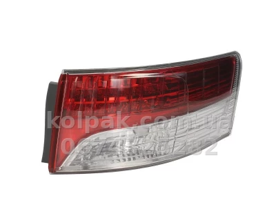 Задній правий ліхтар Toyota Avensis 2009-2012, зовнішній LED, Depo, 212-19R9R-UE