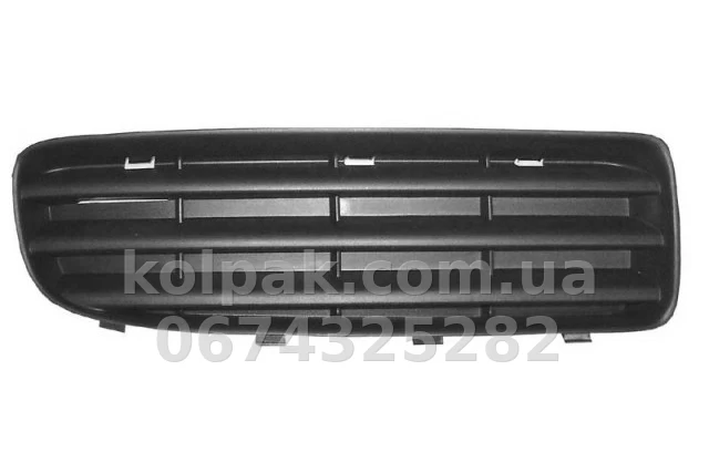 Права решітка бампера Skoda Octavia Tour 2000-2010, крім Turbo, AVTM, 1U0807368B, 6404 934 Права решітка бампера Skoda Octavia Tour 2000-2010, крім Turbo, AVTM, 1U0807368B, 6404 934 — фото 1