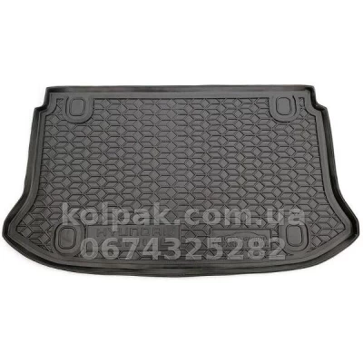 Поліуретановий килимок у багажник Hyundai Venue 2021-, верхня полиця, Avto-Gumm 111916