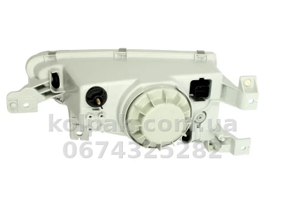 Передня ліва фара Hyundai Accent 1 1994-1997, 3 двері, Н4, електричне регулювання, Depo, 221-1117L-LD-EM Передня ліва фара Hyundai Accent 1 1994-1997, 3 двері, Н4, електричне регулювання, Depo, 221-1117L-LD-EM — фото 2