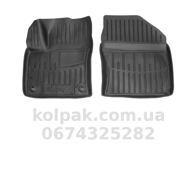 Polyurethane floor mats for Toyota Prius ZVW50R 2015-2022 with raised edges, 2 pcs Stingray 5022552 Polyurethane floor mats for Toyota Prius ZVW50R 2015-2022 with raised edges, 2 pcs Stingray 5022552 β photo 1