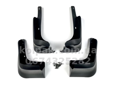 Mud flaps for Toyota Corolla 2013- set 4 pcs PZ49UE396000 AVTM MF.TOCO2013 — photo 2
