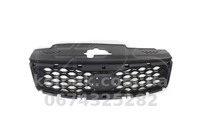 Radiator grille Kia Rio 2 2010-2011, black, AVTM, 184013992 — photo 2
