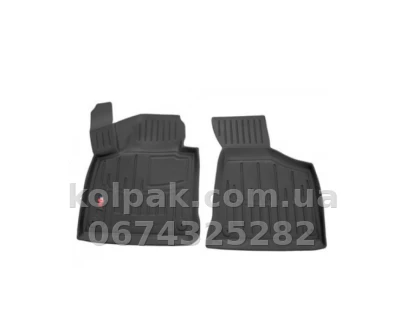 Поліуретанові килимки в салон Audi A3 8P 2003-2012, з бортиком, 2 шт., Stingray, 5030122