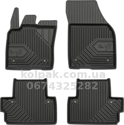 Килимки в салон Volvo C30 2006-2013/S40 2004-2012, Frogum, FG 77407541