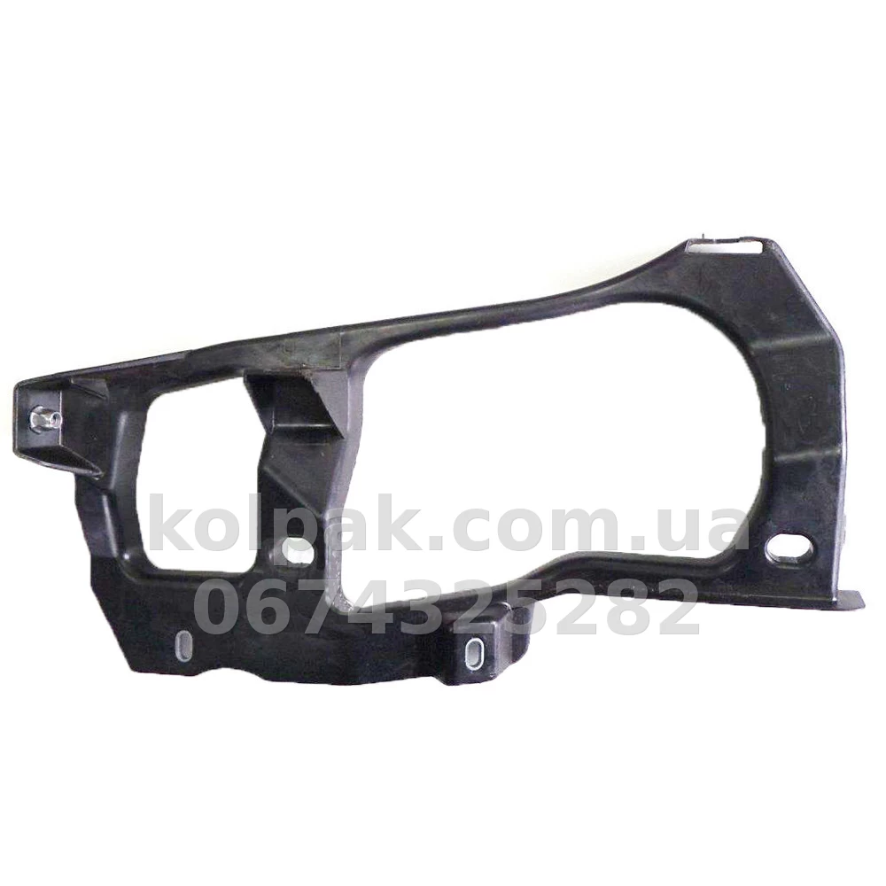Lewy wspornik mocowania przedniego zderzaka Volkswagen Touareg 2010-2014, pod reflektorem, AVTM, 7P6806509, 187417933 Lewy wspornik mocowania przedniego zderzaka Volkswagen Touareg 2010-2014, pod reflektorem, AVTM, 7P6806509, 187417933 — zdjęcie 1