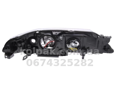 Передня ліва фара Renault Laguna 2 2001-2005, H7/H1, електричне регулювання, Depo, 551-1137L-LD-EM Передня ліва фара Renault Laguna 2 2001-2005, H7/H1, електричне регулювання, Depo, 551-1137L-LD-EM — фото 2