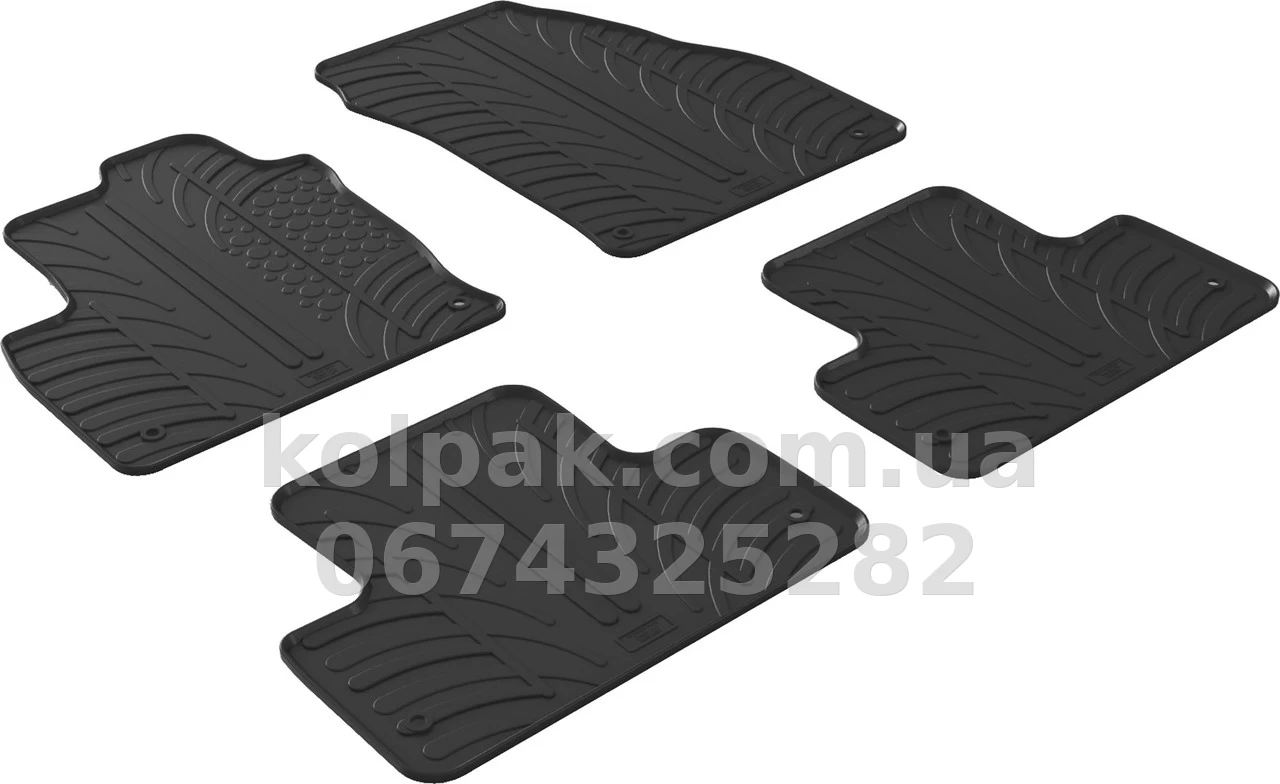 Floor mats for Land Rover Range Rover Evoque 2011-2018, GledRing, GR 0521 Floor mats for Land Rover Range Rover Evoque 2011-2018, GledRing, GR 0521 β photo 1