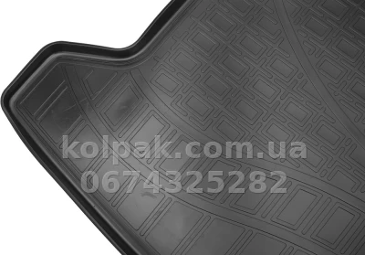Polyurethane boot mat for Hyundai Santa Fe DM, 7 seats 2012-, Norplast NPA00-T31-521 Polyurethane boot mat for Hyundai Santa Fe DM, 7 seats 2012-, Norplast NPA00-T31-521 β photo 2