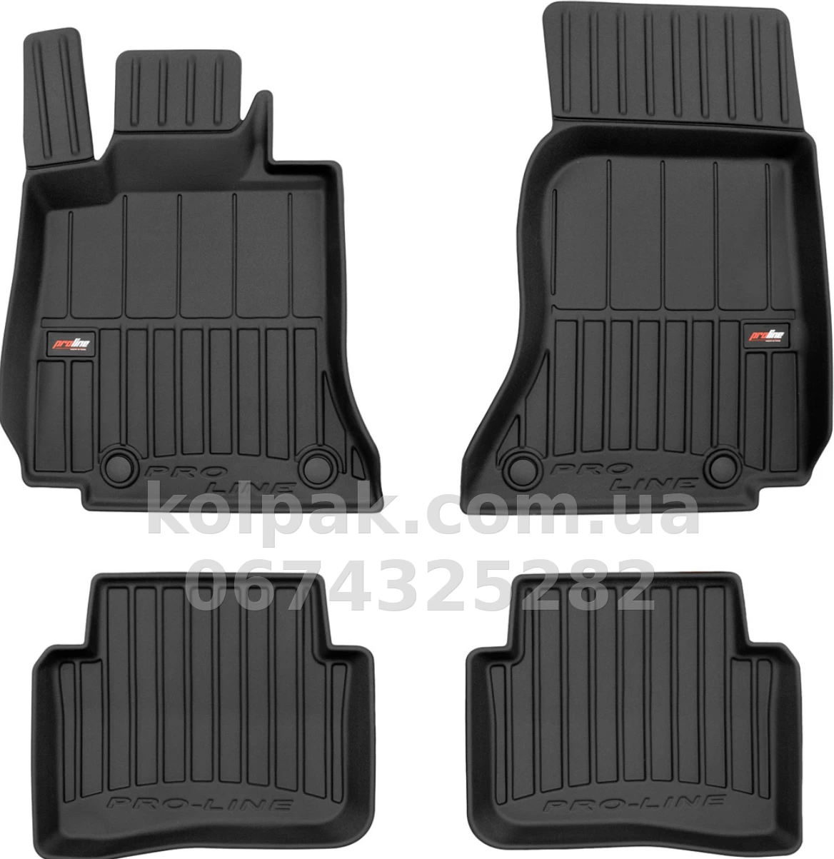 Floor mats for Mercedes-Benz C-Class W206/C-Class S206 2021-, Proline 3D, Frogum, FG 3D412521 Floor mats for Mercedes-Benz C-Class W206/C-Class S206 2021-, Proline 3D, Frogum, FG 3D412521 β photo 1