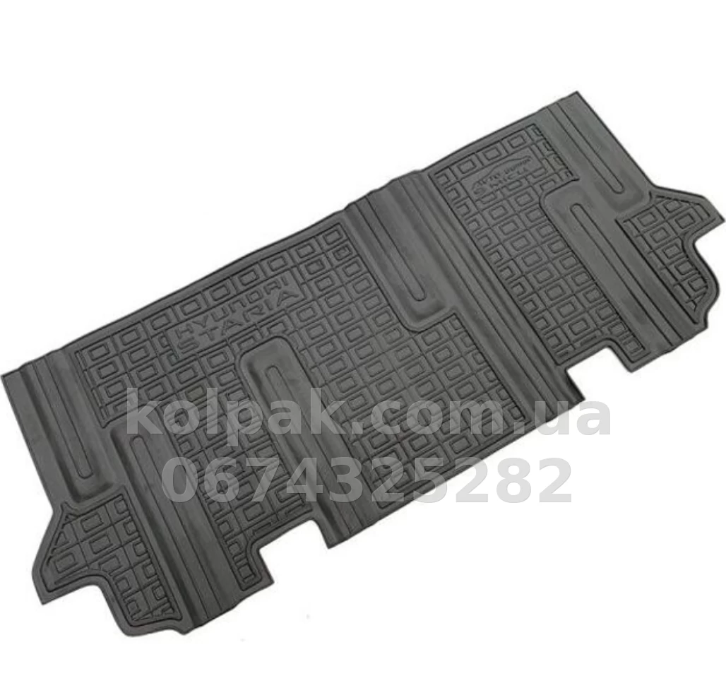 Floor mats for Hyundai Staria 2021- interior with 2-piece, 7 seats, Avto-Gumm, 11897 Floor mats for Hyundai Staria 2021- interior with 2-piece, 7 seats, Avto-Gumm, 11897 β photo 1