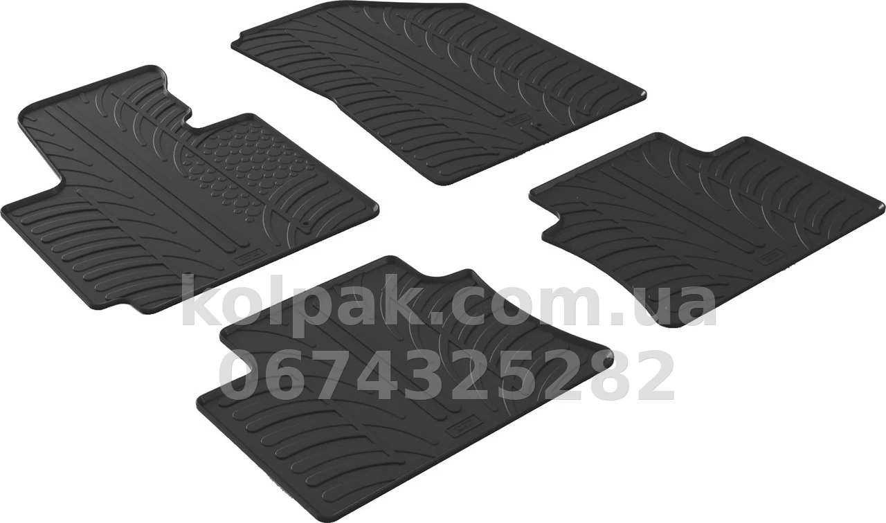 Floor mats for Kia Soul 2014-2019, GledRing, GR 0239 Floor mats for Kia Soul 2014-2019, GledRing, GR 0239 β photo 1