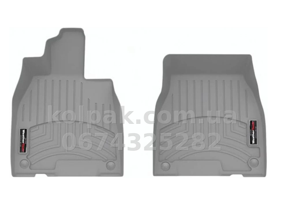 Килимки в салон Mercedes-Benz EQE Sedan 2023-передні, сірі Weathertech 4617991 Килимки в салон Mercedes-Benz EQE Sedan 2023-передні, сірі Weathertech 4617991 — фото 1