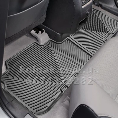 Килимки в салон Lexus RX 2016-, задні, чорні, Weathertech W422 — фото 2