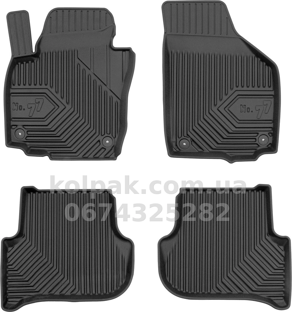 Килимки в салон Skoda Yeti 2009-2017, з бортиком, Frogum, FG 77407329 Килимки в салон Skoda Yeti 2009-2017, з бортиком, Frogum, FG 77407329 — фото 1
