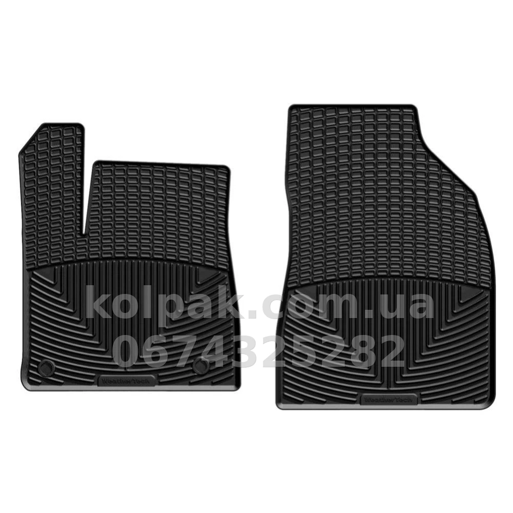 Floor mats for Toyota Highlander 2014-, front, black, Weathertech W333 Floor mats for Toyota Highlander 2014-, front, black, Weathertech W333 β photo 1