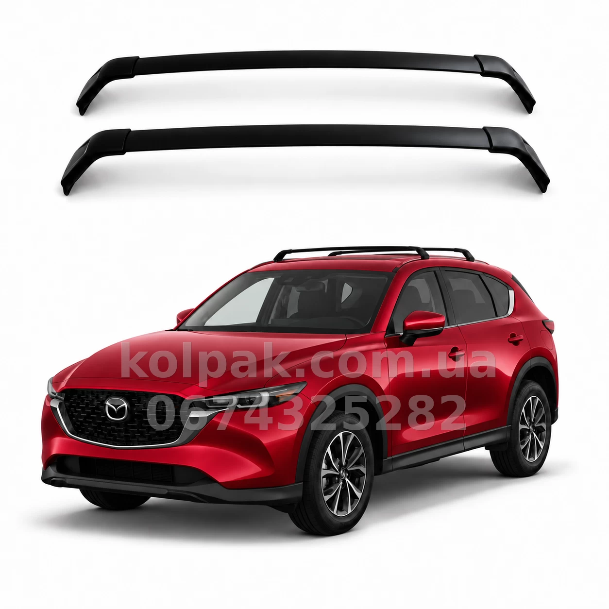 HAVOC belki dachowe do Mazda CX‑5 KF 2017–2026 — do relingów HAVOC belki dachowe do Mazda CX‑5 KF 2017–2026 — do relingów — zdjęcie 1