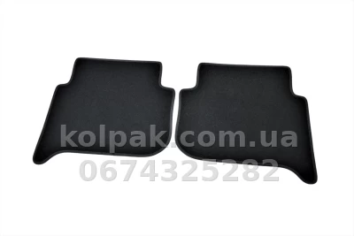 Ворсові килимки в салон Volkswagen Touran 2003-2010, 5 місць, чорні, 5 шт., AVTM BLCCR1685 — фото 4