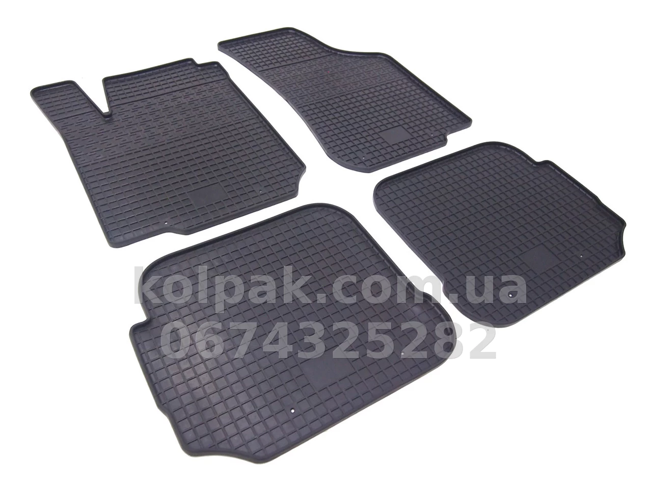 Floor mats for Skoda Octavia Tour 1997-/Volkswagen Golf 4 1997-2003/Volkswagen Bora 1997-/Seat Toledo 2 1999-, 4 pcs, Polytep, 76443 Floor mats for Skoda Octavia Tour 1997-/Volkswagen Golf 4 1997-2003/Volkswagen Bora 1997-/Seat Toledo 2 1999-, 4 pcs, Polytep, 76443 β photo 1