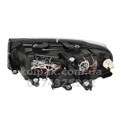 Front right headlight Skoda Superb 2001-2008, H7/H3/H3, with washer, Depo, 665-1109RMLDEMF — photo 2