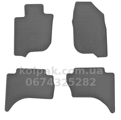 Floor mats for Mitsubishi L200 2015-, 4 pcs, Stingray, 1013074 Floor mats for Mitsubishi L200 2015-, 4 pcs, Stingray, 1013074 β photo 1