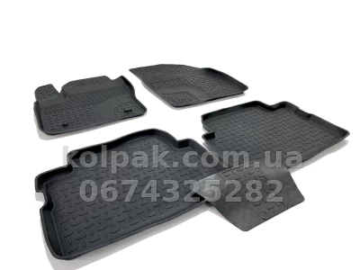 Floor mats for Ford Kuga 2008-/C-Max 2003-2010, Rubber, 5 pcs, Seintex, 01320 — photo 2