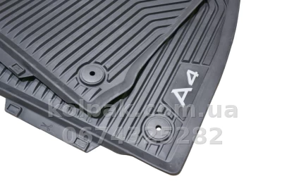Оригінальні килимки в салон Audi A4 B9 2015-, передні, 2 шт., VAG, 8W1061501041 Оригінальні килимки в салон Audi A4 B9 2015-, передні, 2 шт., VAG, 8W1061501041 — фото 6