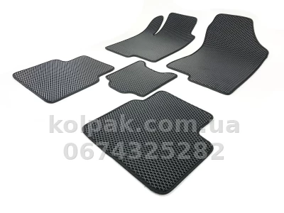 Килимки в салон Hyundai Sonata 2004-2015/Kia Magentis 2005-2010, EVA, чорні, 5 шт., AVTM BLCEV1238 — фото 2