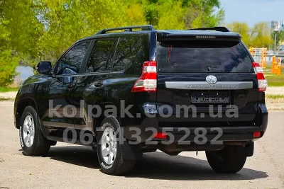 Рейлінги HAVOC Toyota Land Cruiser Prado 150 2013–2018, чорні Рейлінги HAVOC Toyota Land Cruiser Prado 150 2013–2018, чорні — фото 3