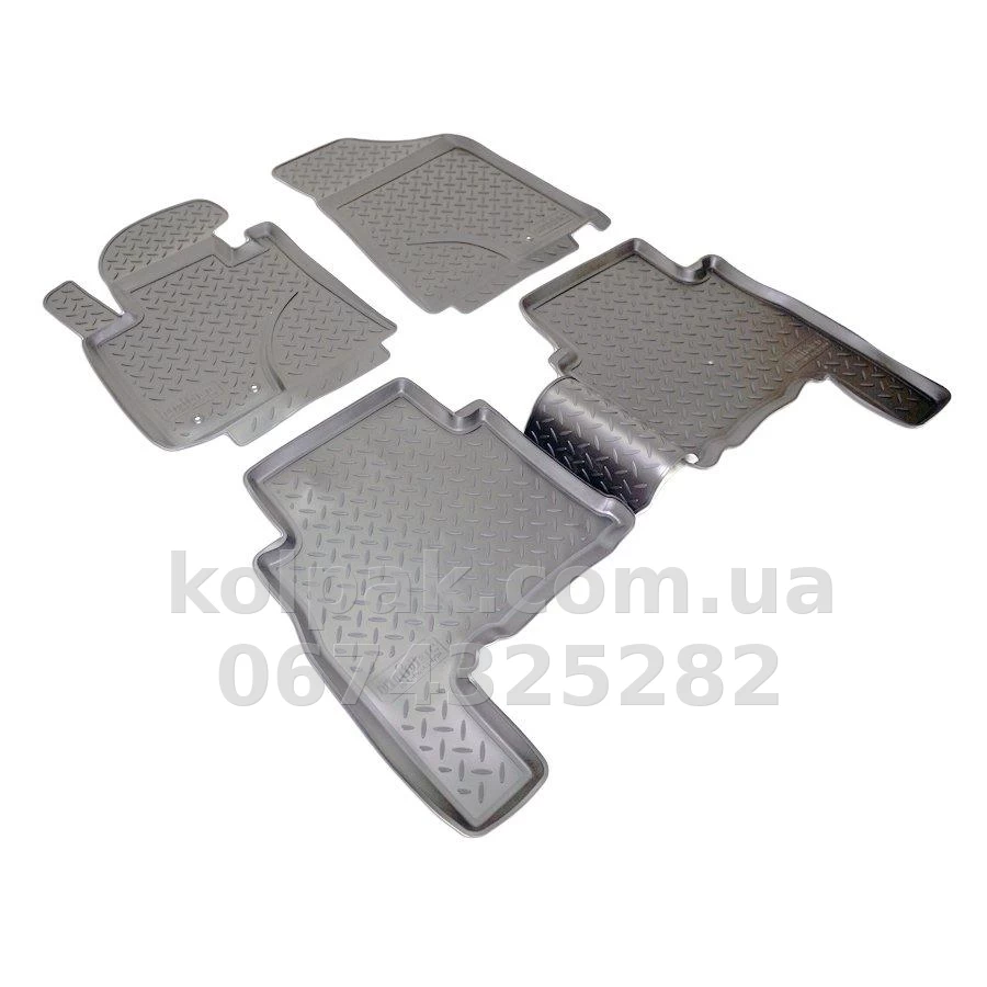 Polyurethane floor mats for Kia Sorento XM 2009-2012, Norplast, NPL-Po-43-65N Polyurethane floor mats for Kia Sorento XM 2009-2012, Norplast, NPL-Po-43-65N β photo 1