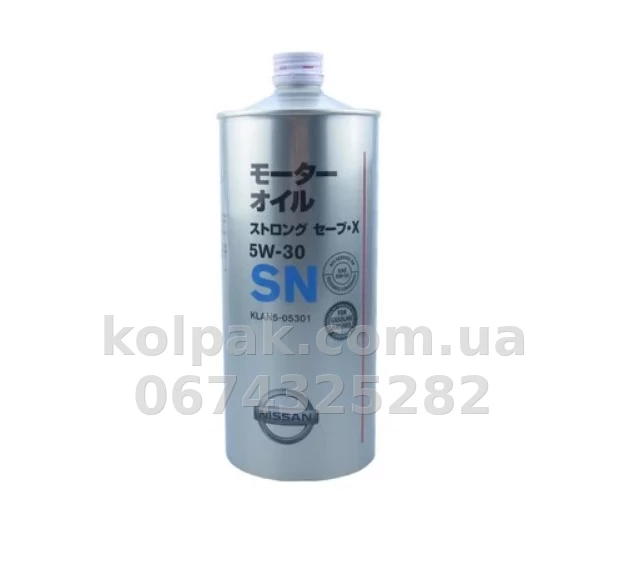 Моторна олива Nissan Strong 5W-30 1 л Nissan KLAN505301 Моторна олива Nissan Strong 5W-30 1 л Nissan KLAN505301 — фото 1