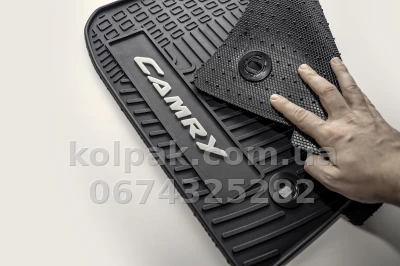 Килимки Toyota Camry V40 2006–2011 з логотипом HAVOC Originals Килимки Toyota Camry V40 2006–2011 з логотипом HAVOC Originals — фото 4