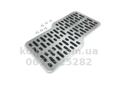 Pięta nakładka (uniwersalny) aluminium, srebrna 29x16 cm, AVTM PPALS98144 — zdjęcie 2