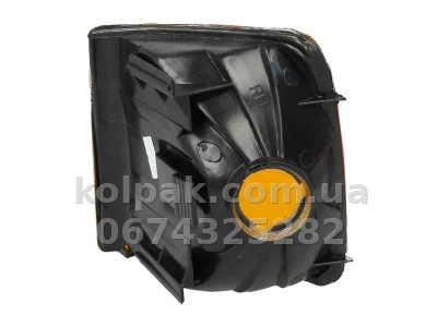 Right indicator light Volkswagen Passat B3 1988-1993, yellow, without bulb holder, Depo, 441-1507R-UE — photo 2
