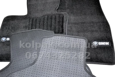 Ворсові килимки в салон BMW X5/X6 F15/F16 2013-, Premium, чорні, AVTM BLCLX1059 Ворсові килимки в салон BMW X5/X6 F15/F16 2013-, Premium, чорні, AVTM BLCLX1059 — фото 8